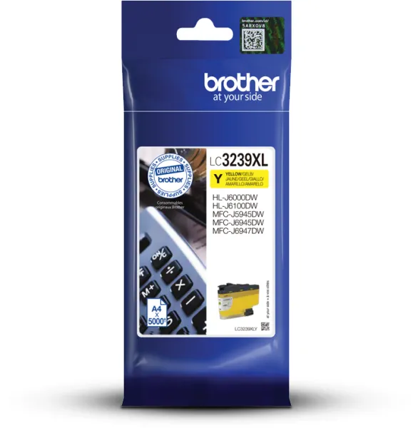 Brother LC3239XL Tintenpatrone Gelb